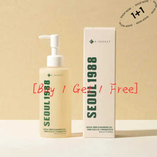 [Buy 1 Get 1 Free]𝙨𝙚𝙤𝙪𝙡1988 Cleansing Oil – Pine Cica + Probiotics